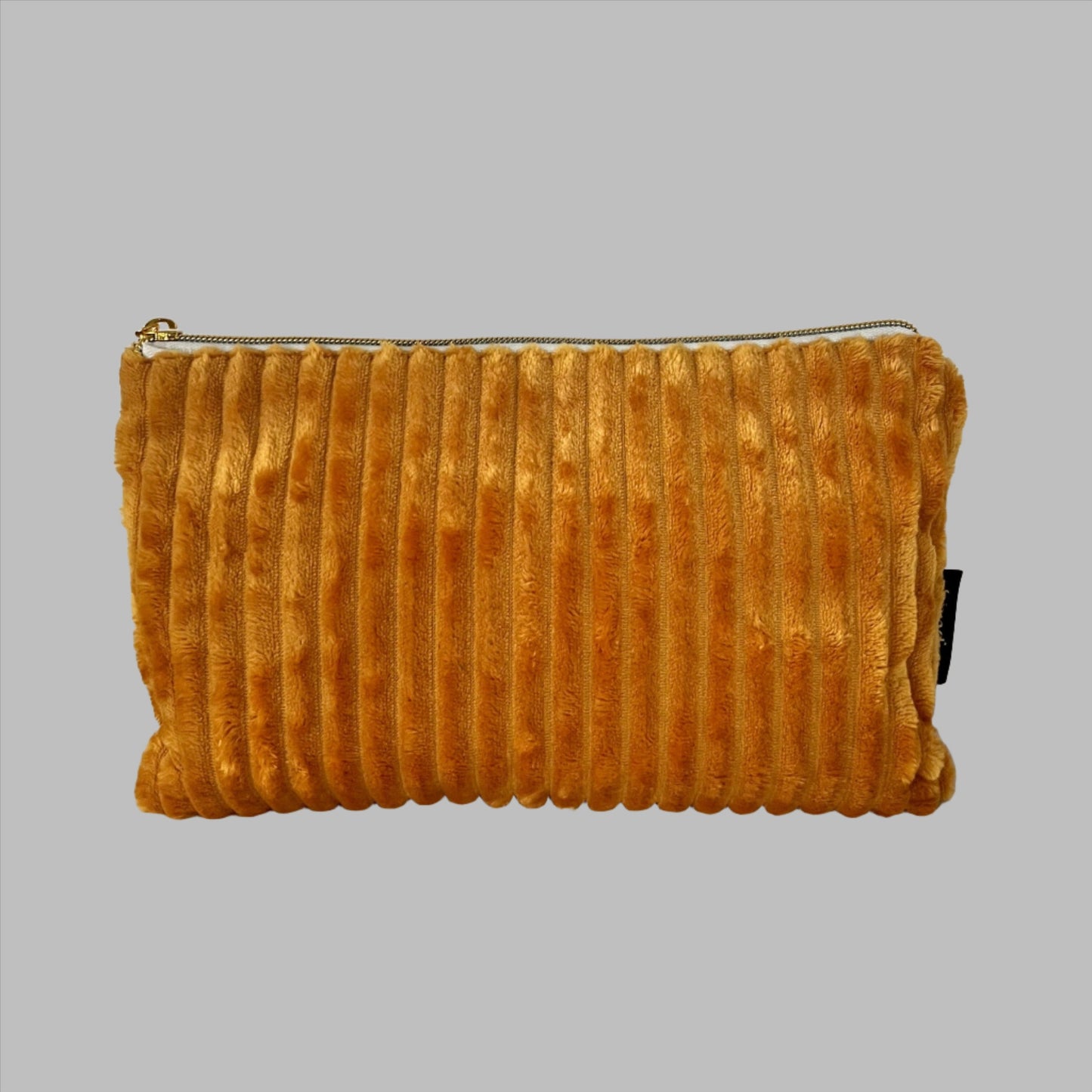 Golden Makeup Bag