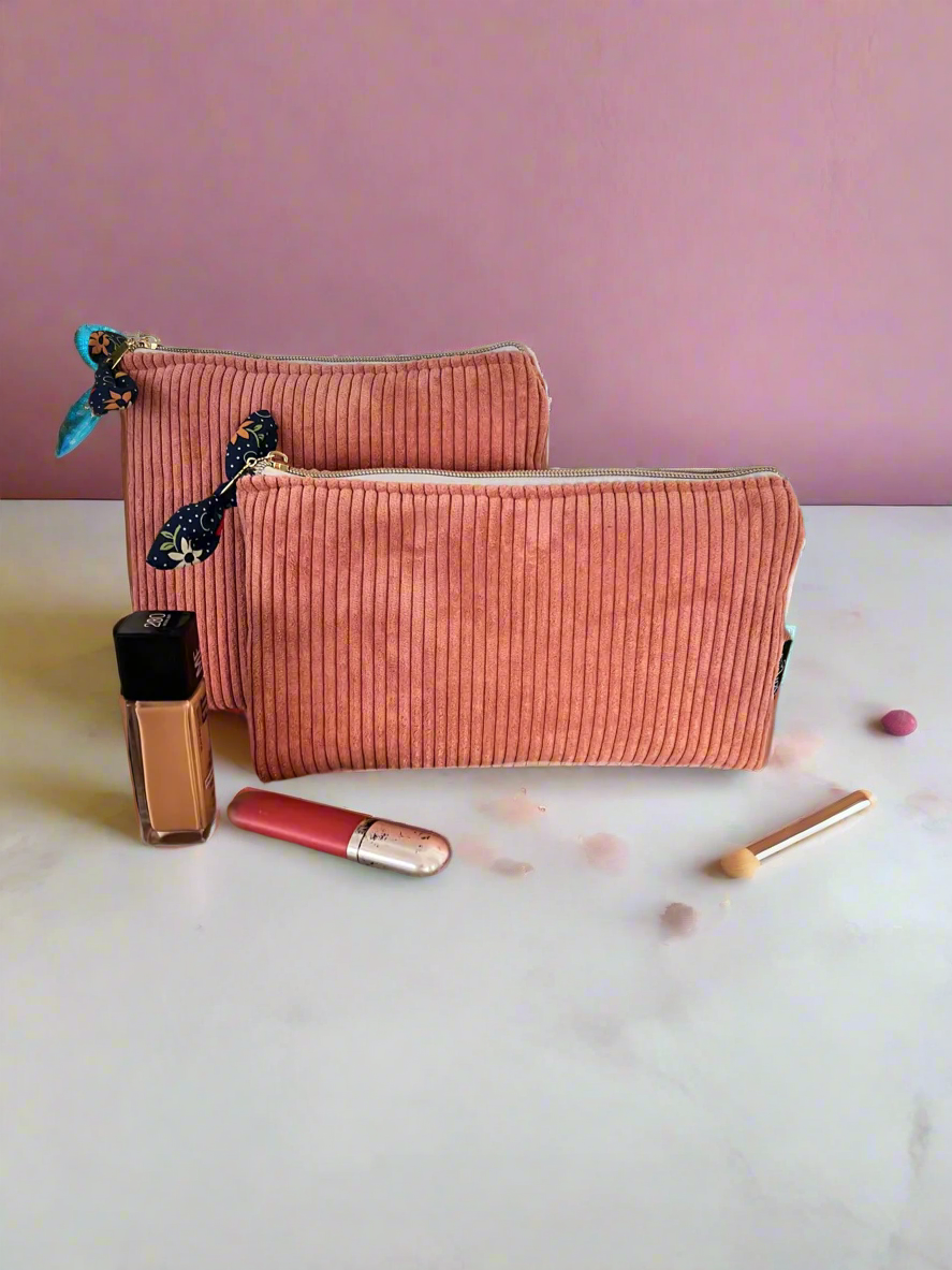 Corduroy makeup bag, Corduroy cosmetic bag, Aesthetic makeup pouch, Travel makeup bag, Small makeup bag
Large cosmetic pouch
Makeup bag set
Cute makeup bag
Toiletry bag for women
Zipper makeup pouch