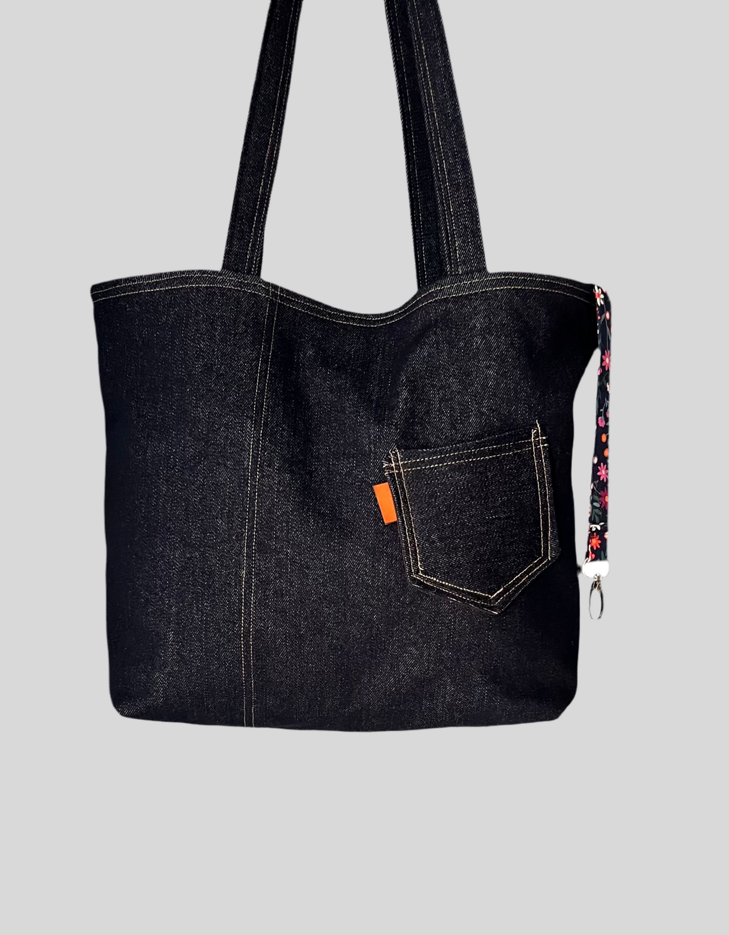 Tote Bag shoulder bag Handmade Tote Bag handbags handbag designer bags denim tote bag denim handmade tote bag denim bag beach bag bag for women