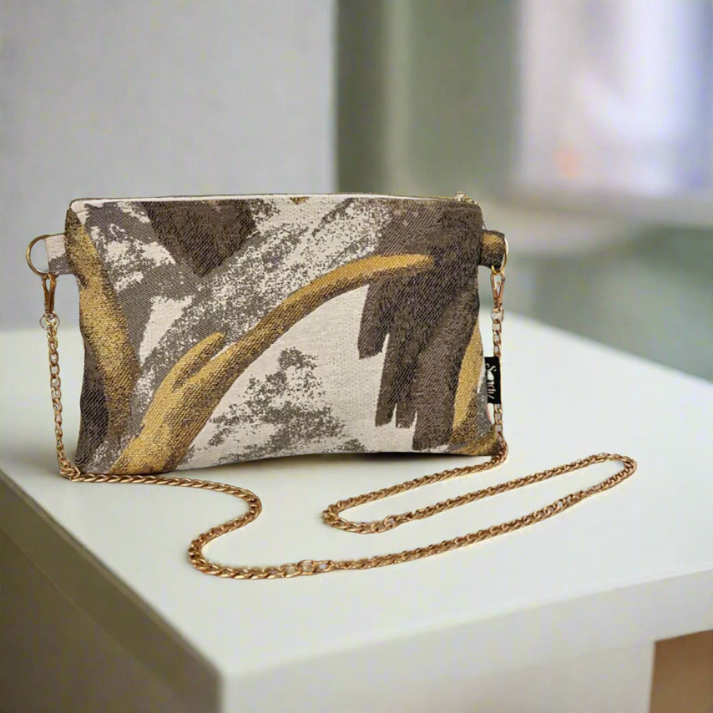 gold clutch bag gold bag crossbody bag brown bag black and gold bag