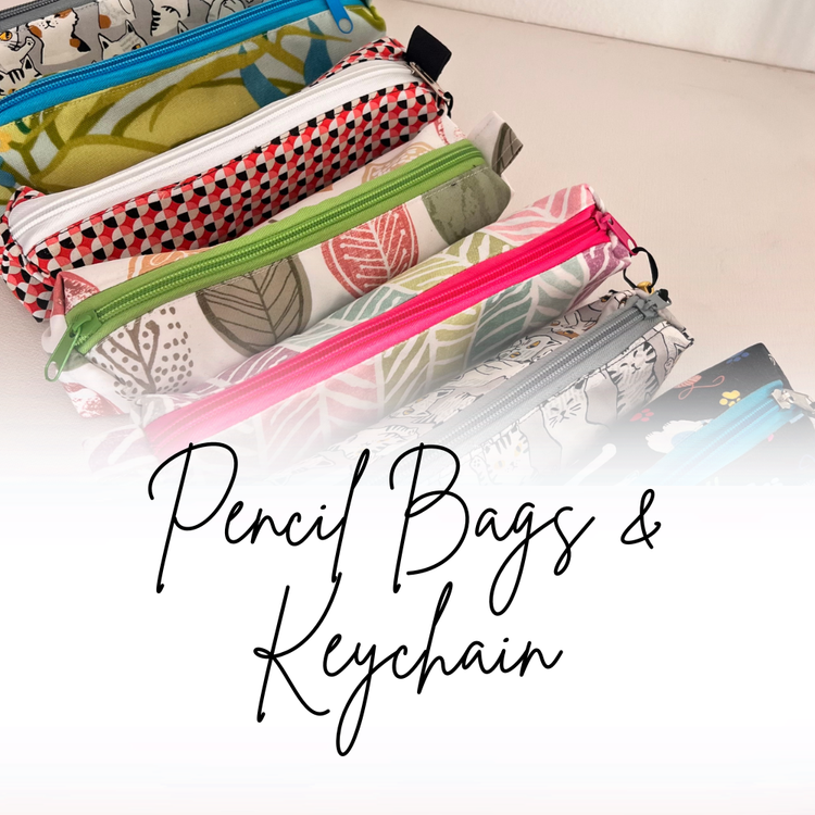Pencil Bags and Keychains