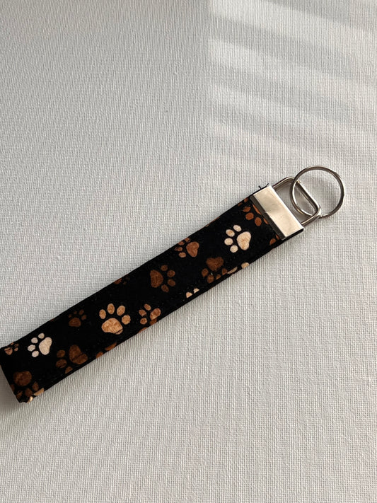 paw keychain, pet keychain, dog keychain