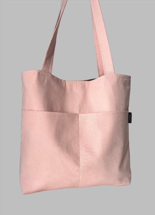 Tote Bag, Shoulder Bag, women bag, handmade bag, Canvas tote, Reusable tote, Eco-friendly tote, Cotton tote, Custom tote, Tote bag with pockets, Beach tote, small tote bag, Tote bag for work, Tote bag for school, Tote bag for groceries, Tote bag with long handles, pink tote bag