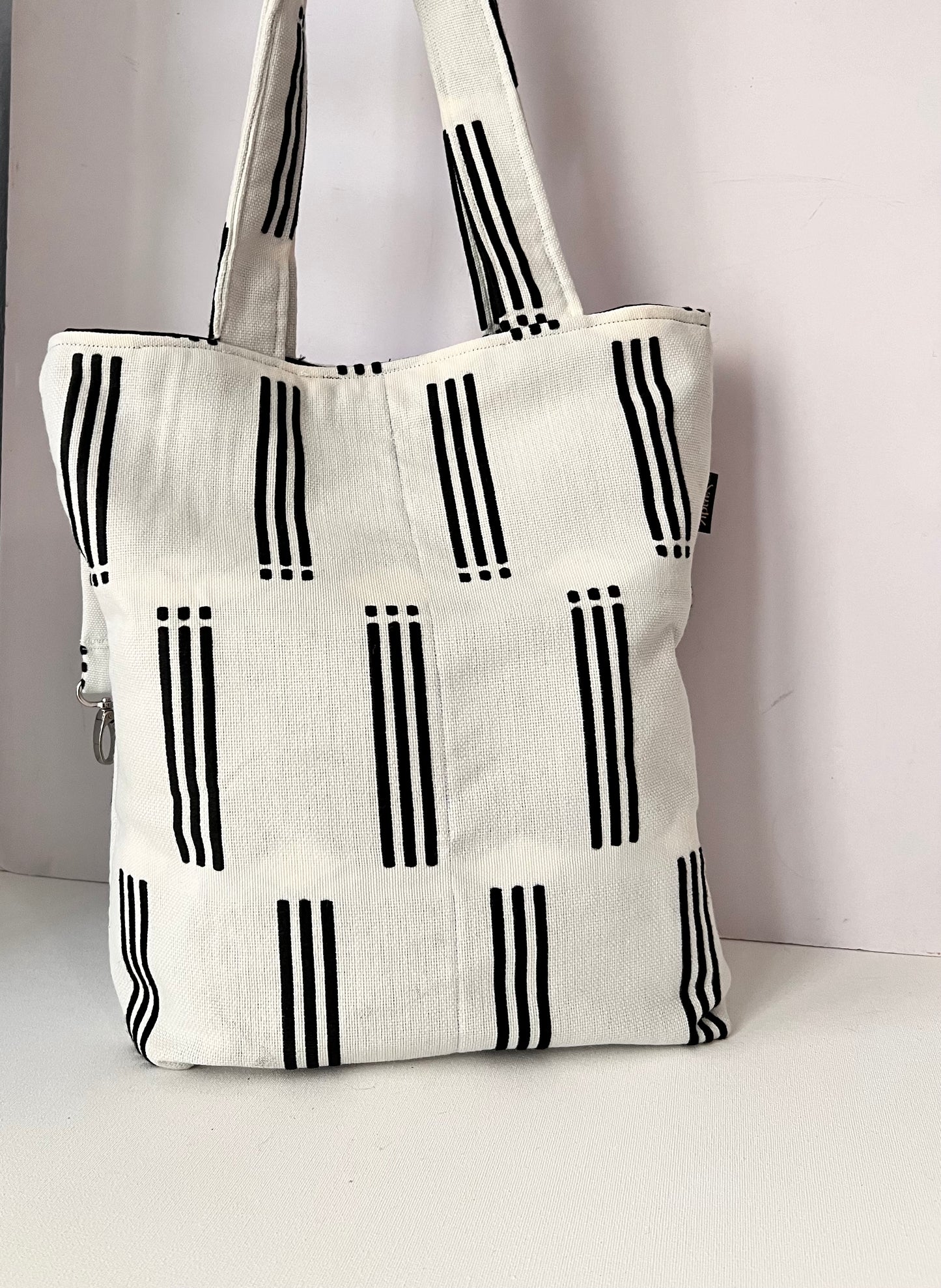 Black and White Tote Bag