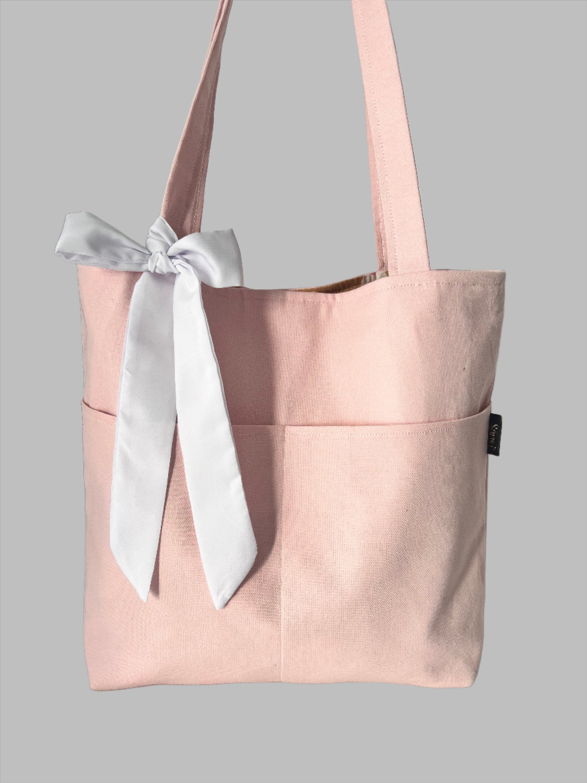 Tote Bag, Shoulder Bag, women bag, handmade bag, Canvas tote, Reusable tote, Eco-friendly tote, Cotton tote, Custom tote, Tote bag with pockets, Beach tote, small tote bag, Tote bag for work, Tote bag for school, Tote bag for groceries, Tote bag with long handles, pink tote bag