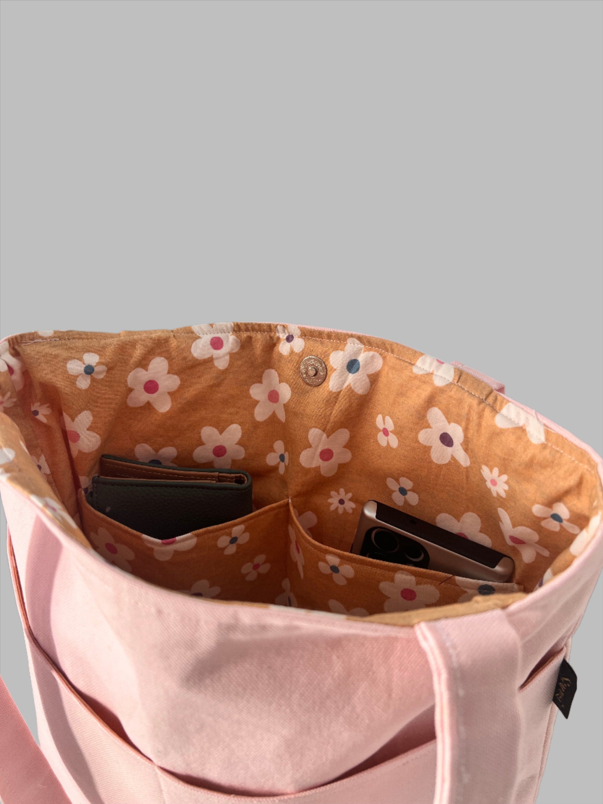 Tote Bag, Shoulder Bag, women bag, handmade bag, Canvas tote, Reusable tote, Eco-friendly tote, Cotton tote, Custom tote, Tote bag with pockets, Beach tote, small tote bag, Tote bag for work, Tote bag for school, Tote bag for groceries, Tote bag with long handles, pink tote bag