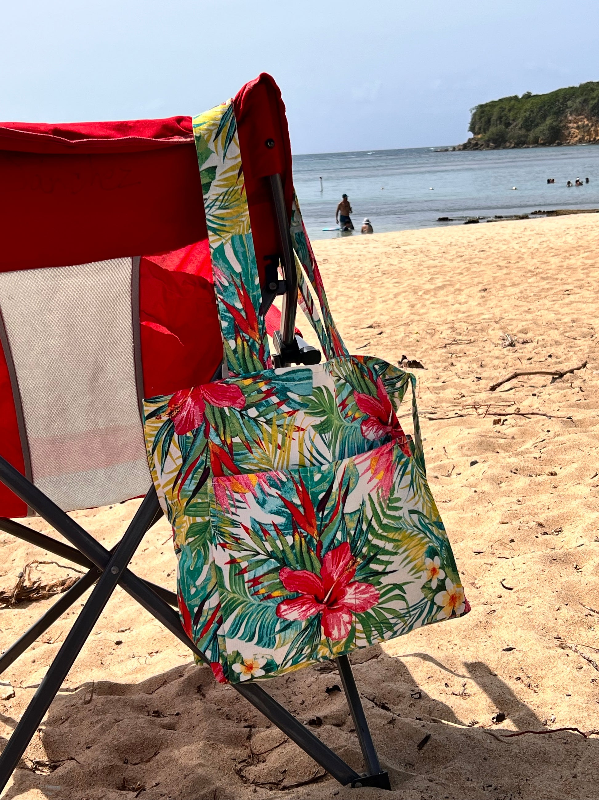 Beach Tote Bag, Handmade Tote Bag