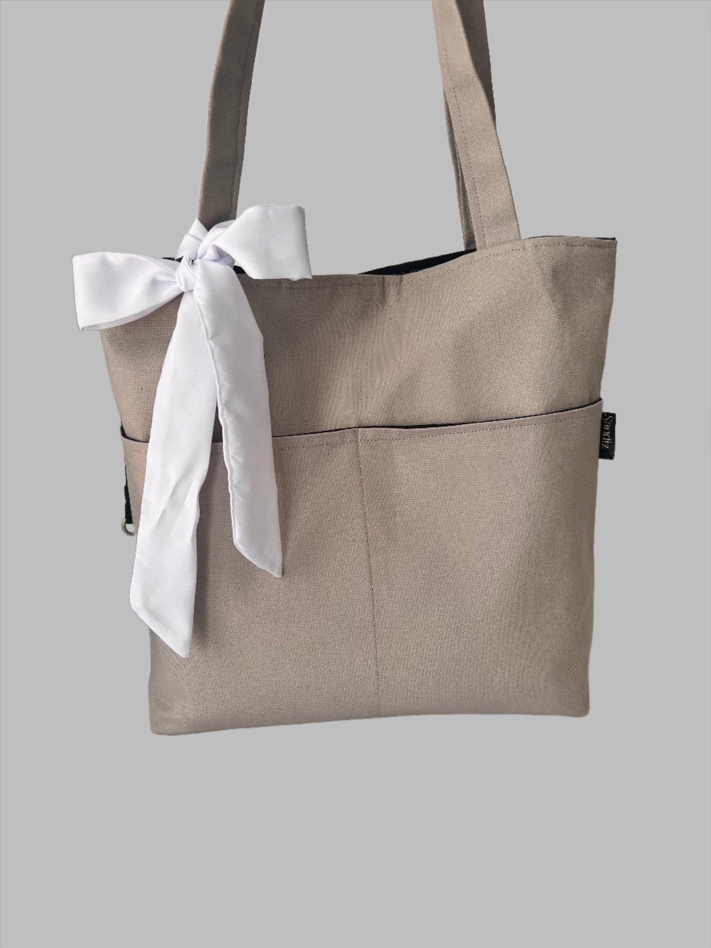 Tote Bag, Shoulder Bag, women bag, handmade bag, Canvas tote, Reusable tote, Eco-friendly tote, Cotton tote, Custom tote, Tote bag with pockets, Beach tote, small tote bag, Tote bag for work, Tote bag for school, Tote bag for groceries, Tote bag with long handles, gray tote bag