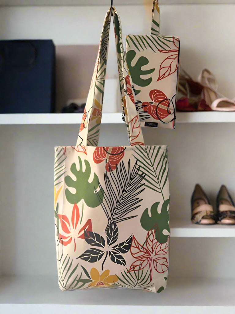 Tote Bag for women, Tropical Tote Bag, Beach bag, Pool Bag, handmade Bag